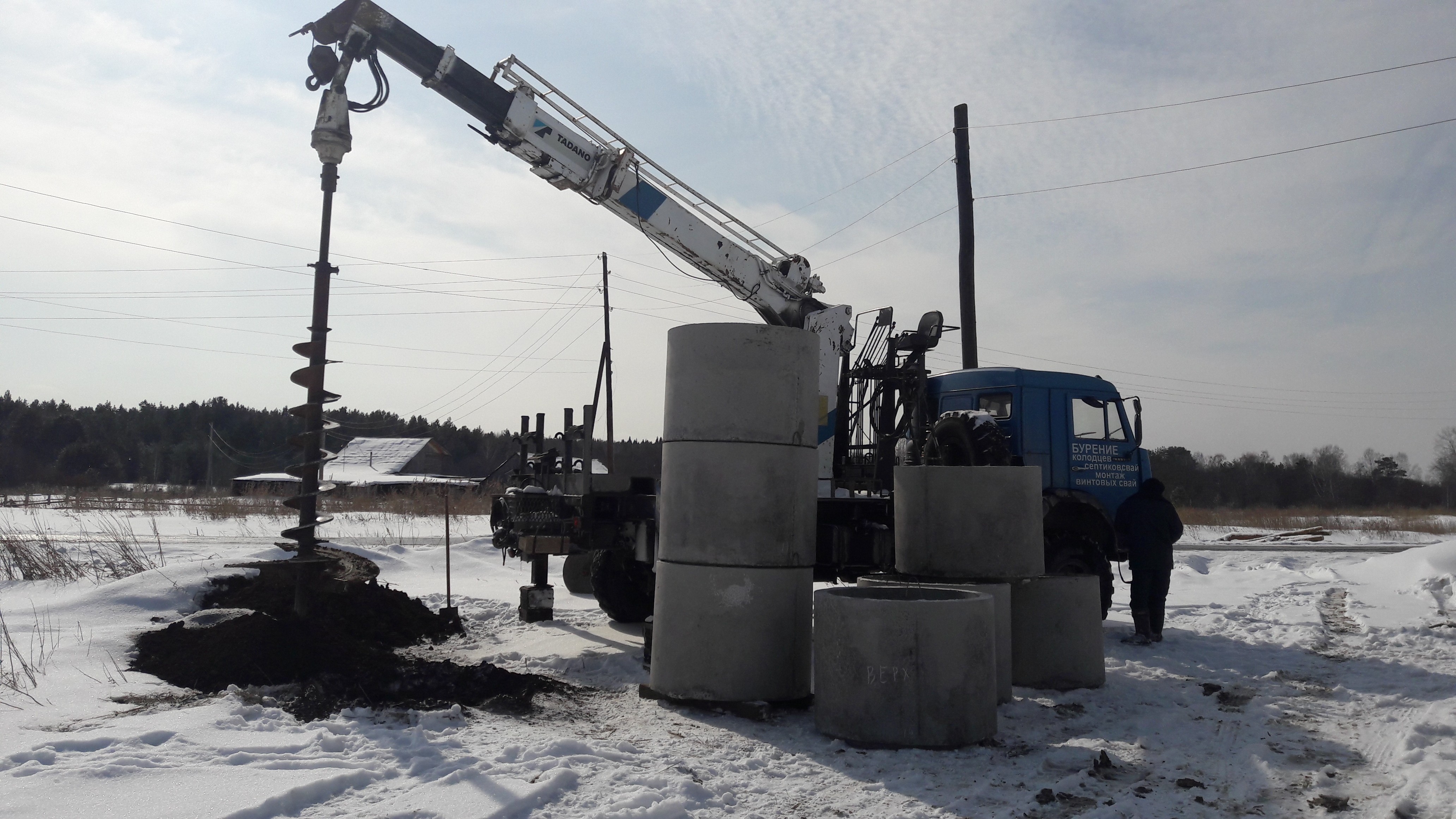 Бурение колодцев для дома или дачи в Шоково и ближайших районах 